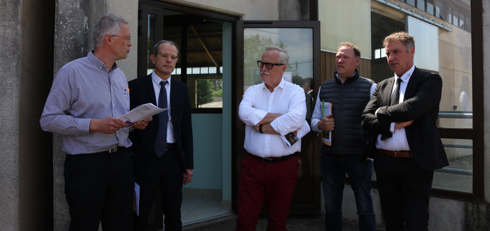 Visite de Monsieur le préfet du Doubs