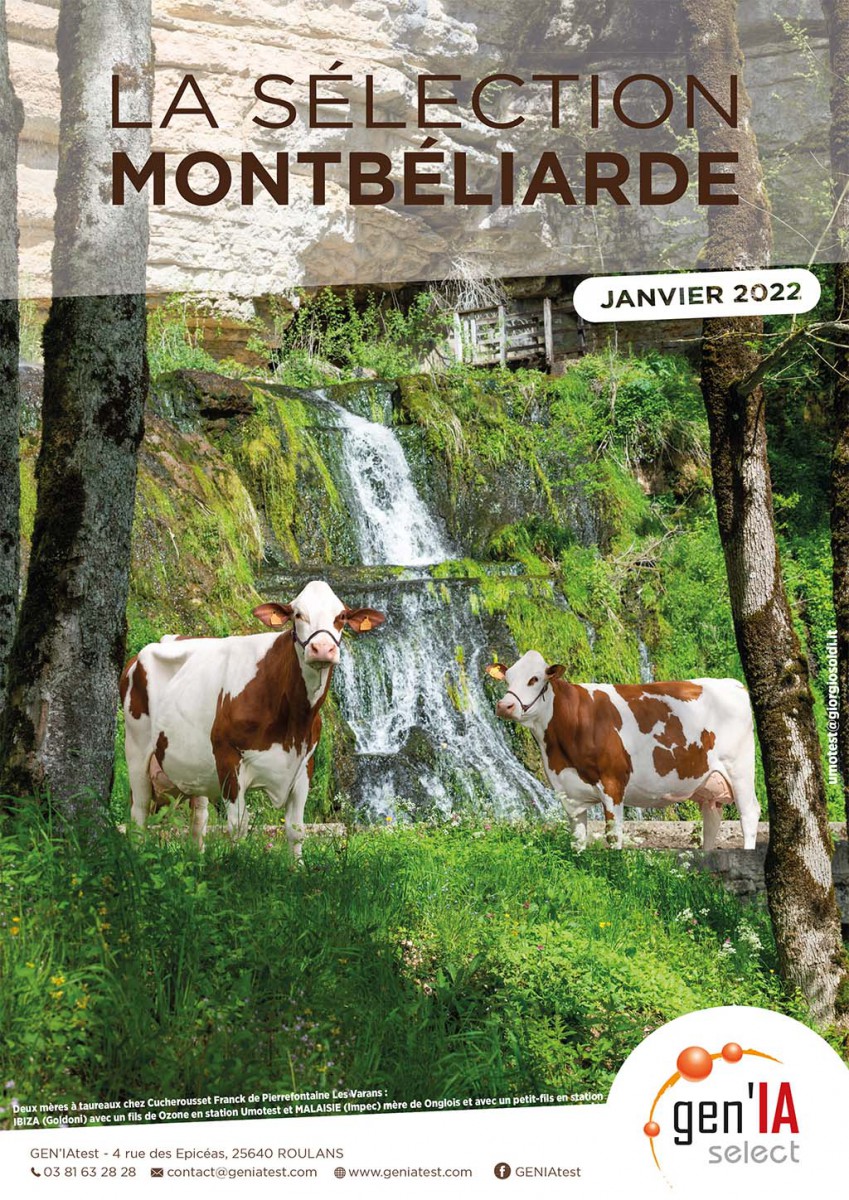 GEN'IAselect Montbéliarde Janvier 2022