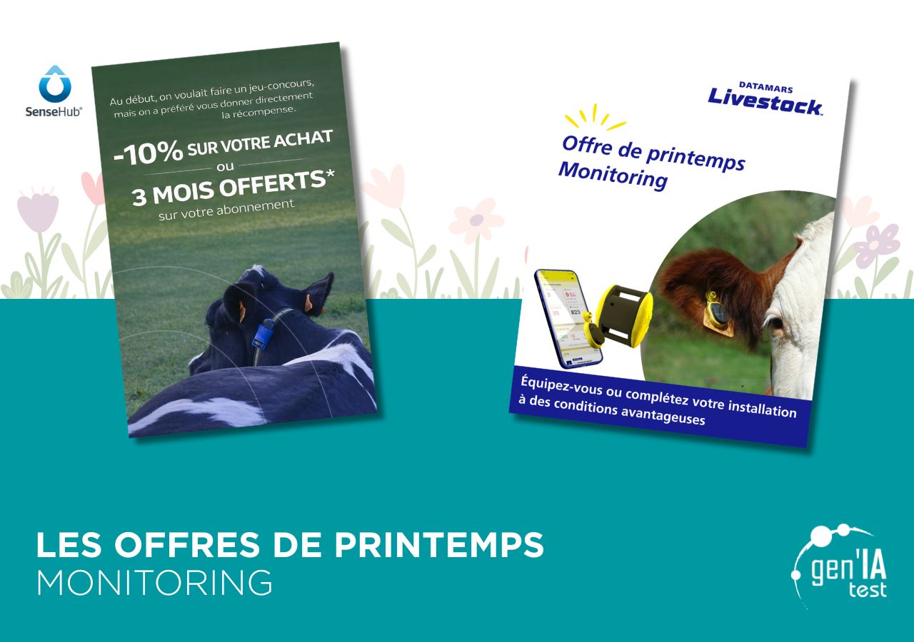 Les offres de printemps Monitoring c'est en ce moment ! 