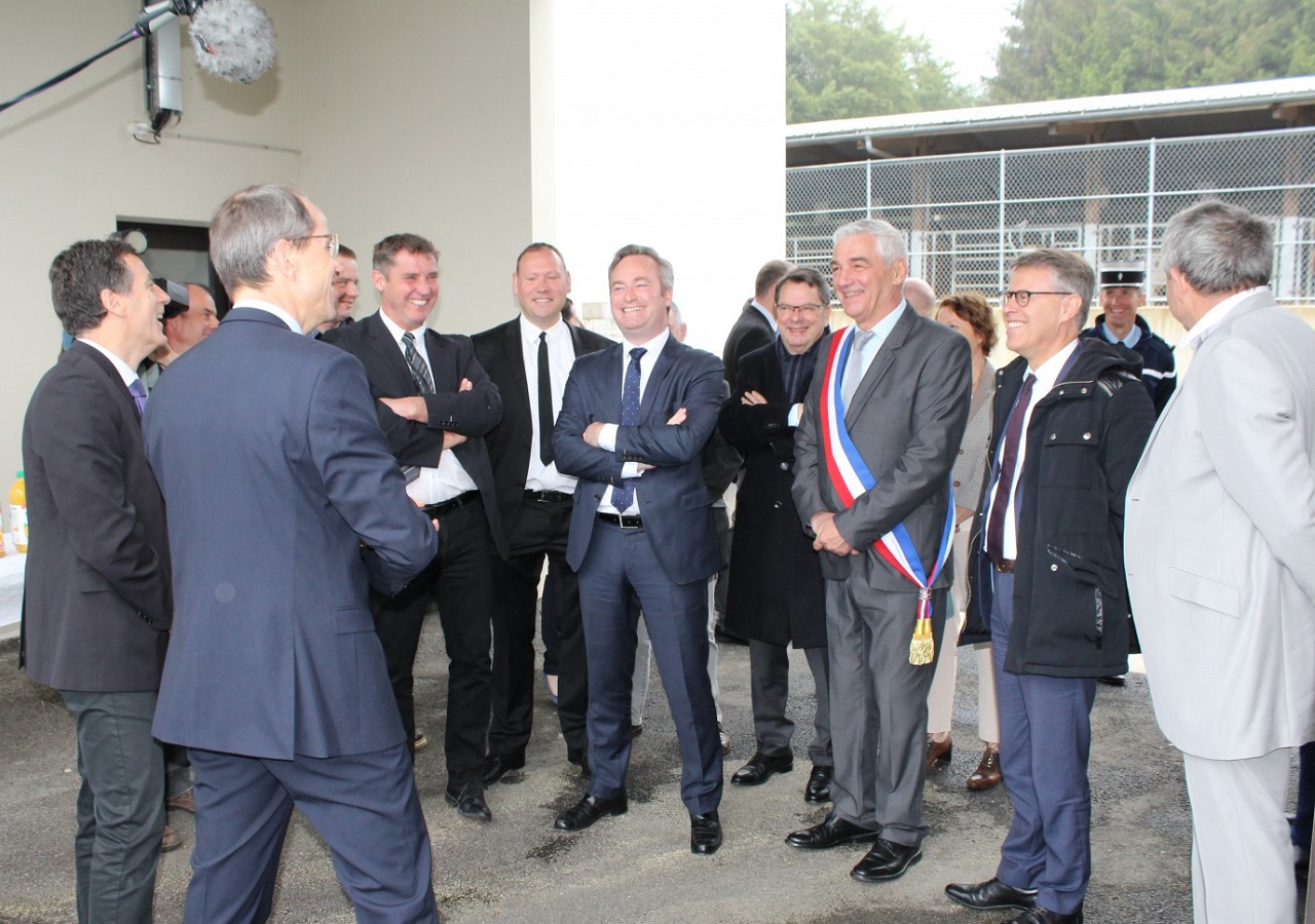 Visite du secrétaire d'Etat M Jean-Baptiste Lemoyne